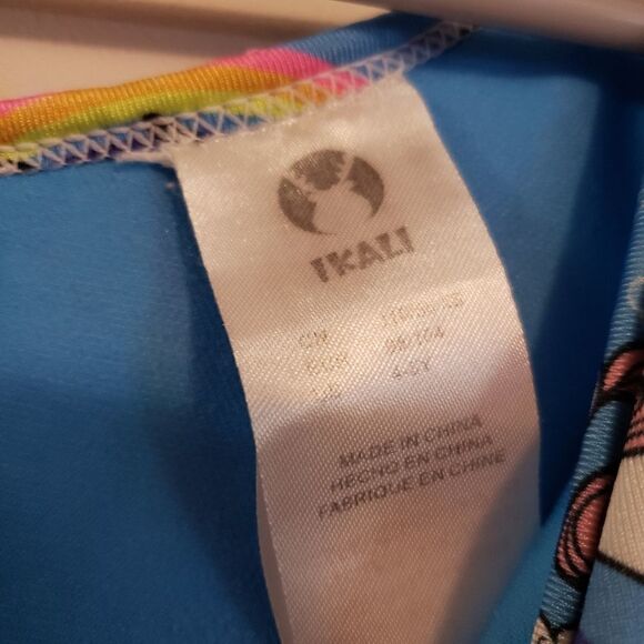 IKALI UNICORN & RAINBOWS ONE PIECE SWIMSUIT Size 4/5 - Picture 3 of 5